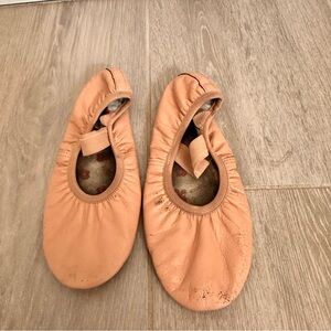Ballet Shoes, Pink, Size 2, Leather, Full Sole